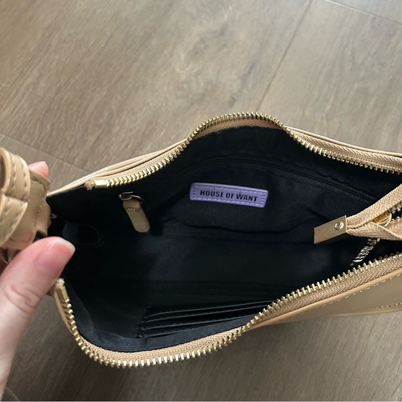 House of Want Beige/Tan Shoulder Bag - Picture 4 of 4